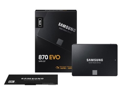Samsung 870 EVO 8TB 8.0 TB 2.5'' SATA III 3D NAND Internal SSD MZ-77E8T0BW