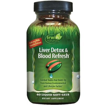 Irwin Naturals Liver Detox & Blood Refresh   Herbal Whole-Body Cleanse, 60