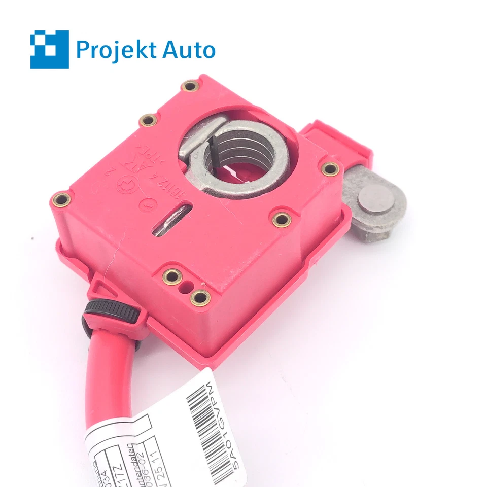 Cable de batería 10-19 OEM BMW positivo con poste 9217036 F10 E82 F13 F06 F12 F07 Foto 3 de 4