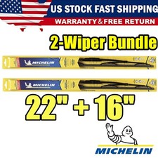 For Michelin "OEM" Quality Wiper Blade Set (Pair) 22"+16" Direct 40522 - 40516