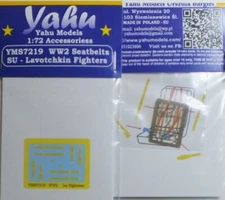 Yahu 1/72 WWII Lavochkin Fighters SU Seatbelts