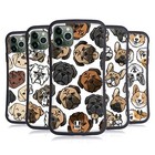 Head Case Designs Dog Head Patterns Hybrid Case For Apple iPhones Phones