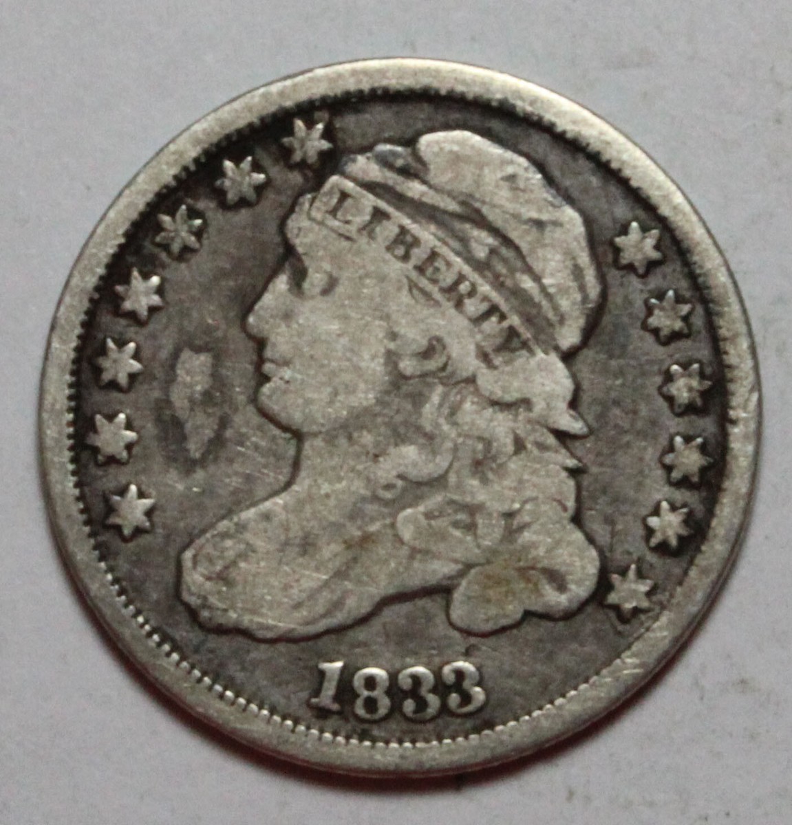 1833 Capped Bust Dime LW813 | eBay