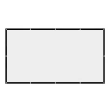 Digitech Portable Projector Screen 120 Inches Easy Mounted Lightweight Portable