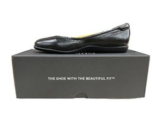 Naturalizer Vivienne Black Leather Flats Women s Size 6
