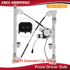 For Ford F-150 Lobo 2004-2008 Front Driver Side Power Window Regulator w/ Motor