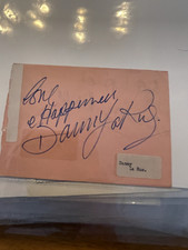 Lot British Theater and TV signed autograph book pages Clovissa Newcombe +++