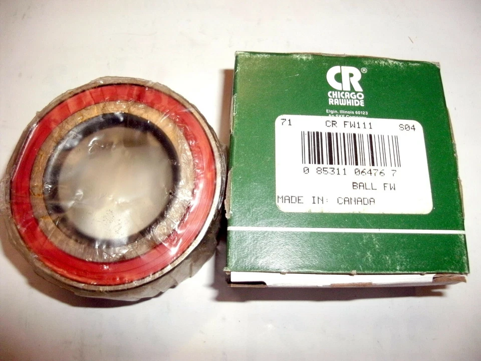 1 - Cojinete de rueda de buje delantero CR SKF FW111 Honda Accord + Prelude hecho en Canadá Foto 2 de 2