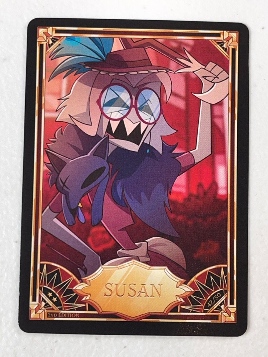 Hazbin Hotel Trading Card SUSAN 42/50 Second 2nd Edition | eBay