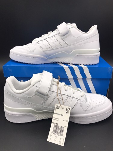 Adidas Originals Forum Low Shoes Triple White FY7755 Men's Size 10 - Picture 9 of 12