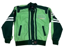 JH Design Mens Hendrick Motorsports #25 Garnier Fructis  Green  Crew Jacket L