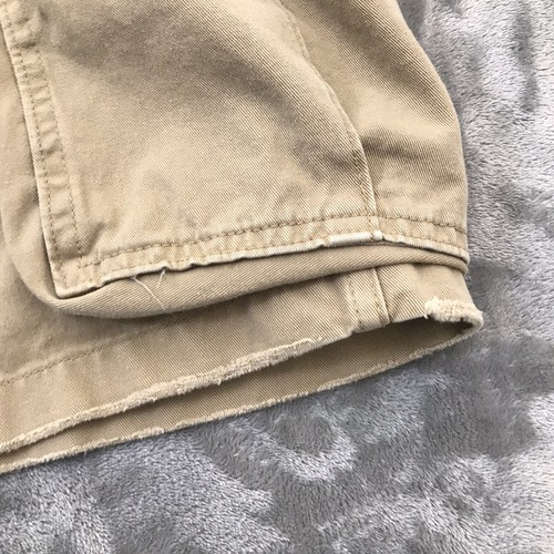 Pantalones Cortos Polo Jeans Carga Para Hombres 38 Marrón Ralph Lauren Militar Excedente Y2K Sueltos - Imagen 7 de 11
