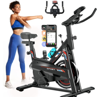 Indoor Cycling Bike Stationary Bike Exercise Bike Magnetic Cycle Workout Bike US