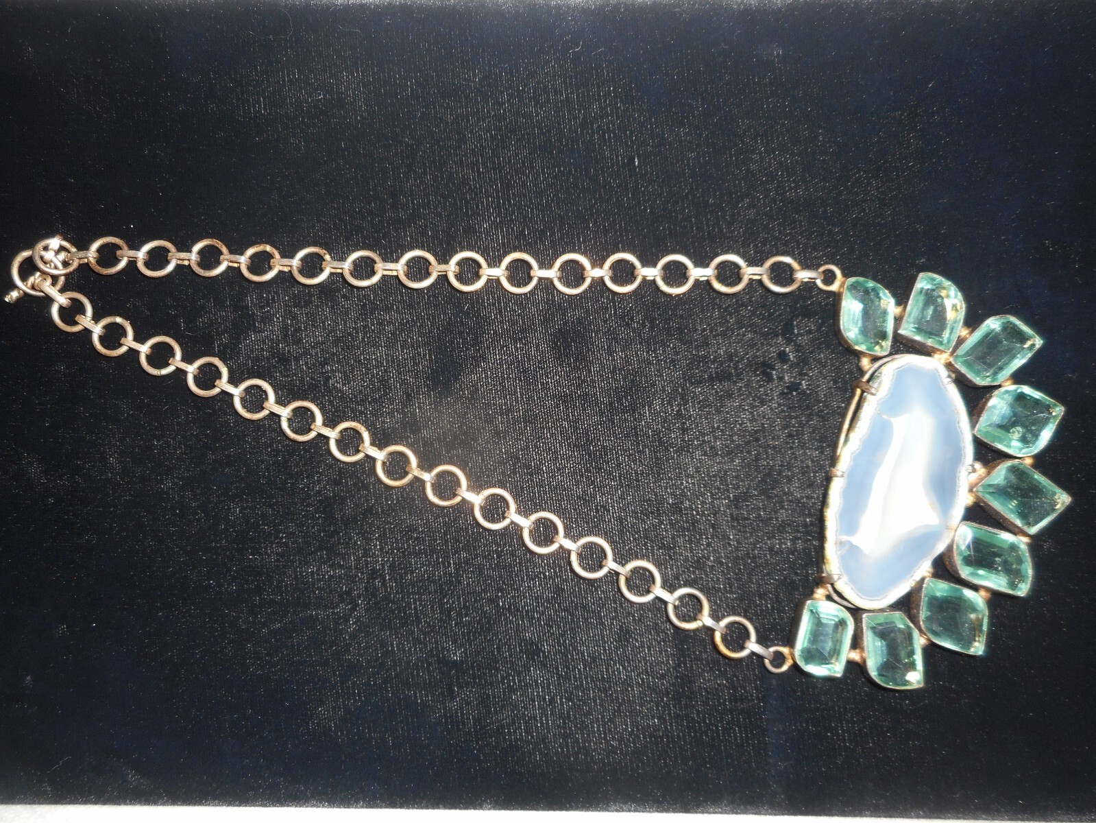 Handmade Artisan Chunky Collar Statement Necklace… - image 14