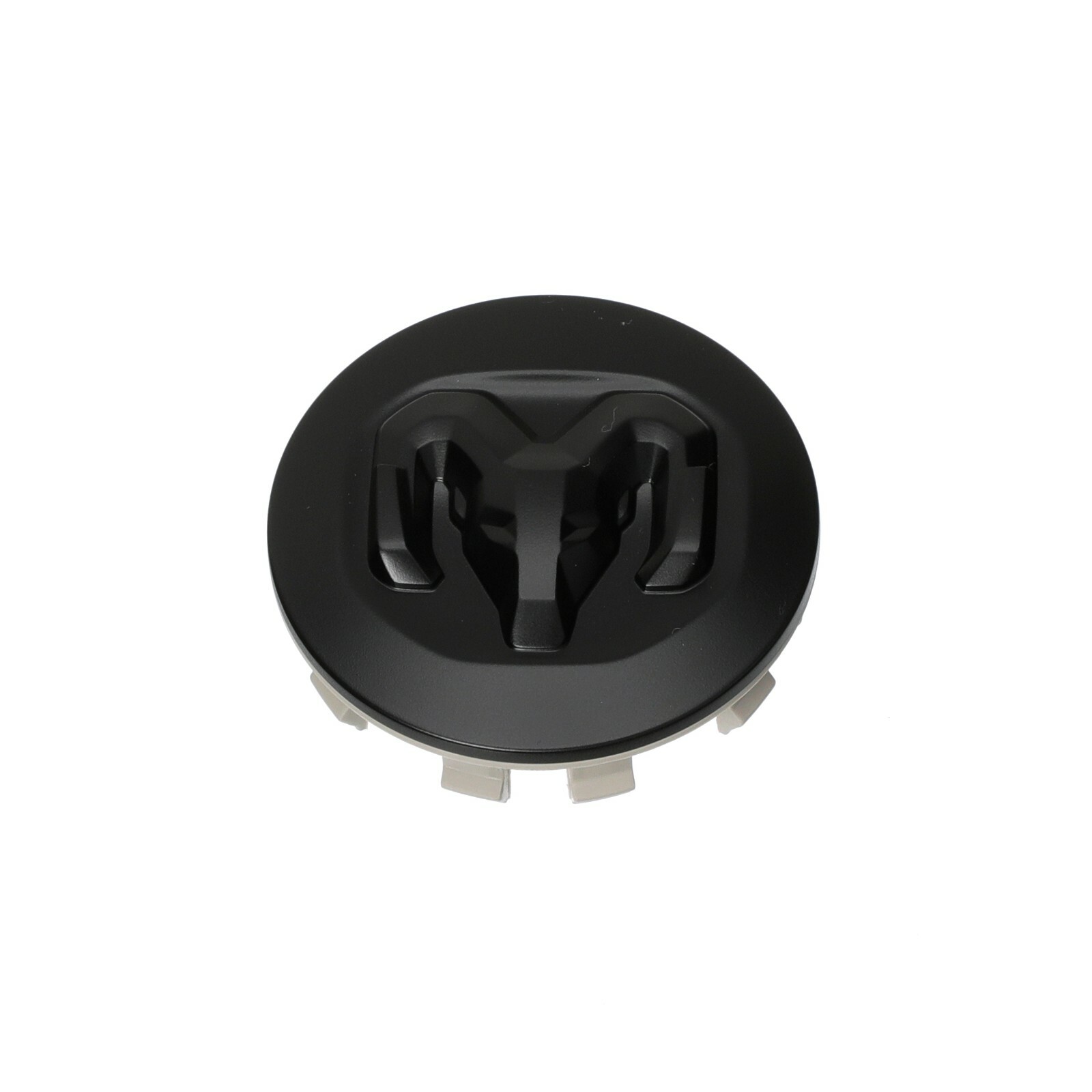 Tapa central de rueda negra mate para RAM 1500 DT 2019-2026 (N/P 6KF18RXFAA)