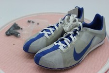 New Nike Mens Zoom Rival 1V Bowerman Track Running Shoes sz 10 GREY