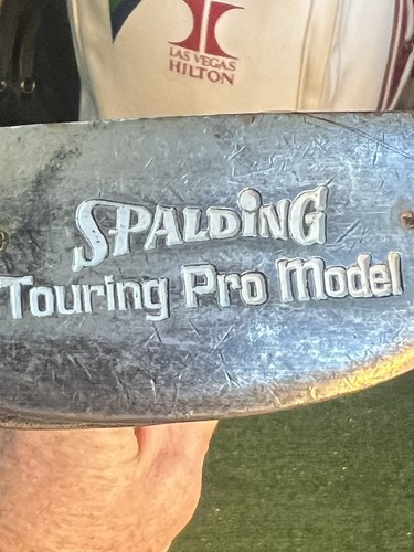 Spalding Touring Pro Model TPM IX Wood Insert Putter/RH/34.5" Rare - Picture 3 of 14