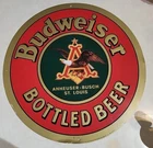 VTG 1994 Budweiser Bottled Beer 20" Metal Sign
