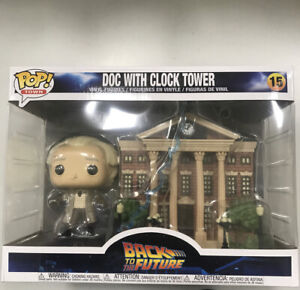 Authentic Doc with Clock Tower Funko Pop | Mint Condition. Back to the Future 889698469104 | eBay