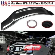 RT Style Carbon Fiber Style Rear Trunk Spoiler For Benz W212 E Class 2010-2016