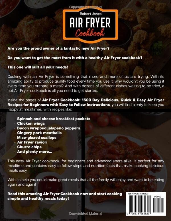 1500 Easy Affordable Air Fryer Recipes for Beginners & Experts  