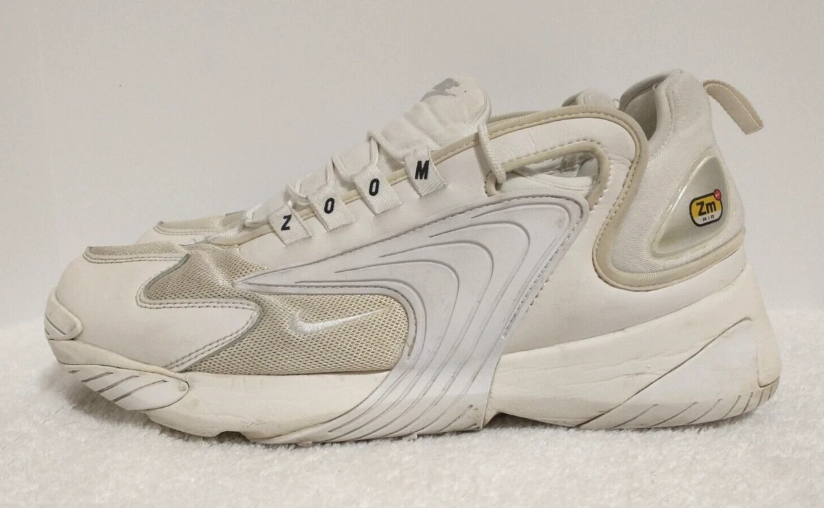 Nike Zoom 2K Sail White Fitness Sneakers AO0269-001 Size 10 | eBay