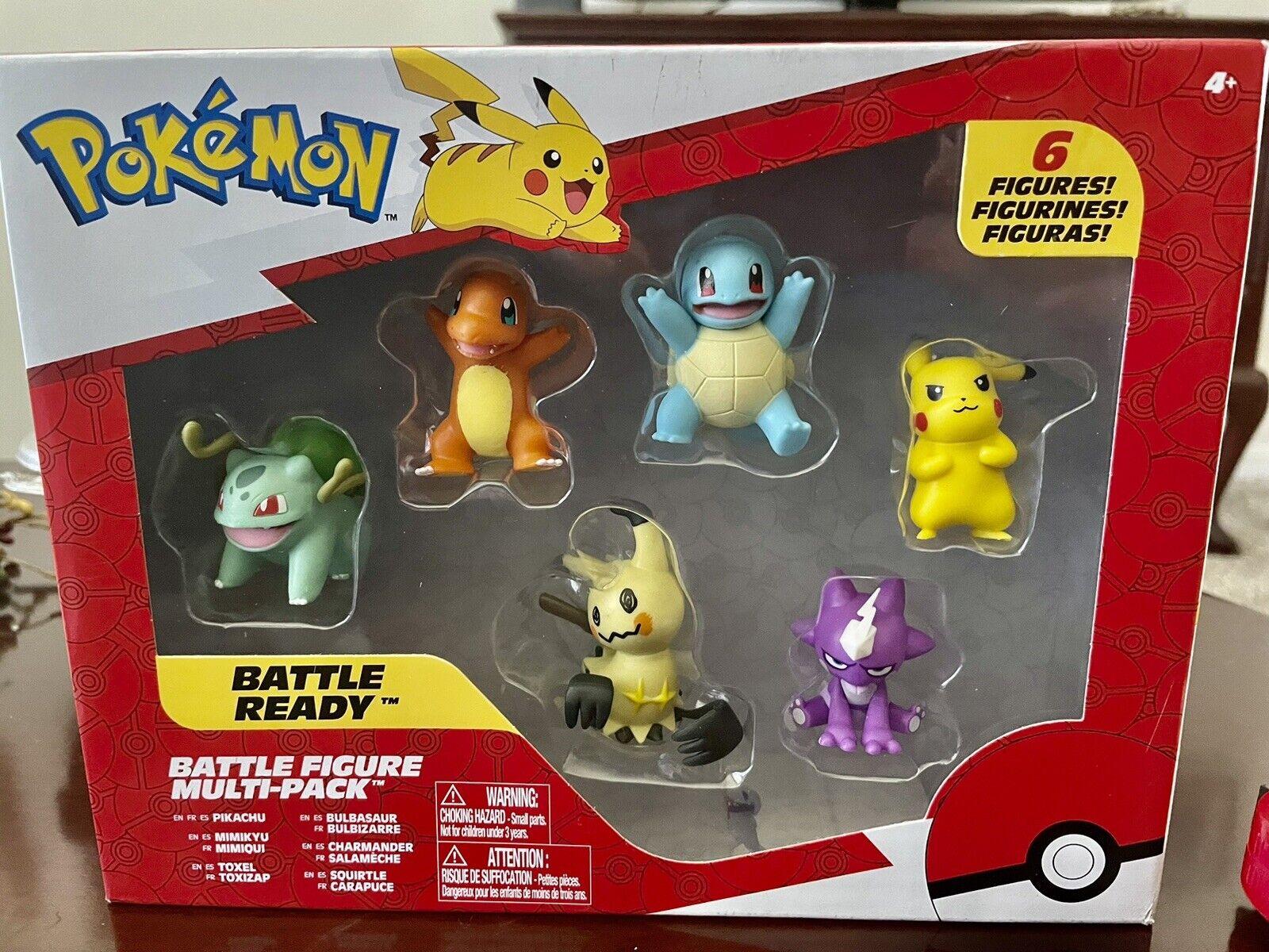 Pokémon Battle Figure Multi-Pack 6 Figures~Brand New 2022