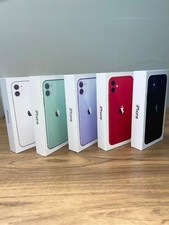 iPhone 11 Retail Box Slim Version with Manual Genuine OEM Cable Option