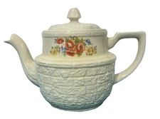 Wicker Looking Drip-o-Lator Coffee Pot by Enterprise Aluminum Co.