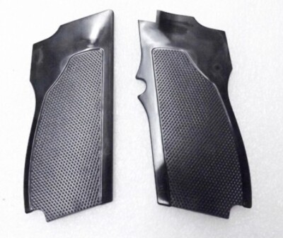 Grips Fit Smith & Wesson 469 669 S&w 9mm 4669 Ship OEM Ty. Black