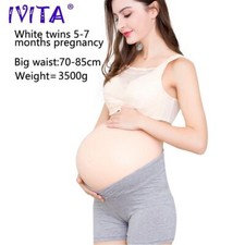 False Silicone Pregnant Soft Touch Belly Realistic Silicone Pregnancy Belly