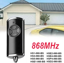 2Pcs Garage Door Opener Remote Control Transmitter For  HSE4 868MHz