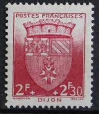 1942 FRANCE Y & T N° 559 Neuf *  AVEC TRACE CHARNIERE