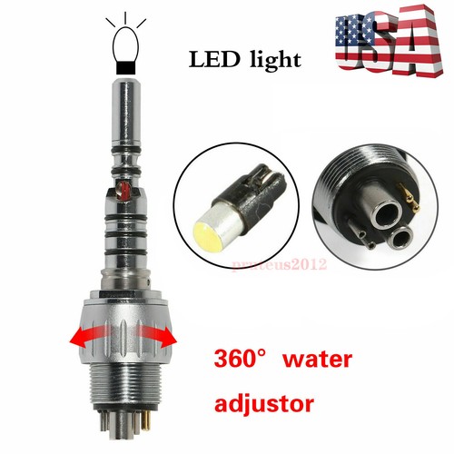 Dental High Speed Handpiece Fiber Optic Lux Strength KAV Style - Picture 33 of 41