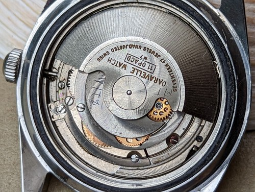 Vintage 1967 Bulova Caravelle 665 Sea Hunter Divers Watch FOR PARTS/RESTORATION - Picture 14 of 16