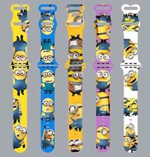 Minions Silicone Printed Strap Apple Watch 11 10 9 8 7 SE Band 45mm 44mm 42mm