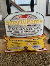 Melissa and Doug Smarty Pants Preschool Pre K Educational Questions Complete NEW