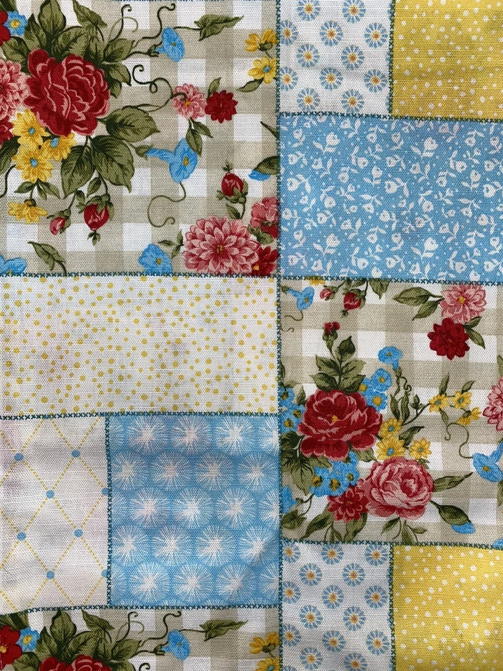 Nuevo Pioneer Mujer Dulce Rosa Retazos Cenefa Cortina Cocina Ventana 60inX12in Foto 2 de 3