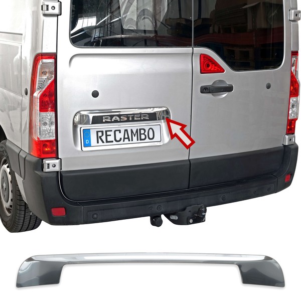 Edelstahl Chrom Kofferraumleiste Passend FüR Nissan NV400 | Bj Ab 2010>-image