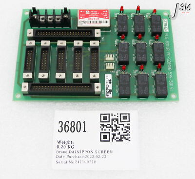 36801 DAINIPPON SCREEN PCB, PLS-MOTOR, 539-50151 PC-92040B | eBay