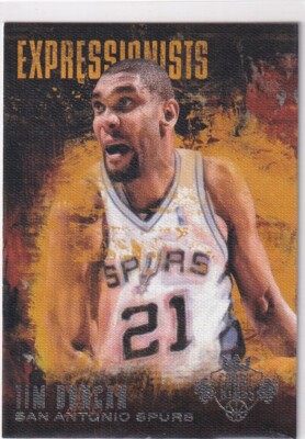 2013-14 Court Kings NBA Basketball No. 38 Tim Duncan Expressionists Case Hit SSP