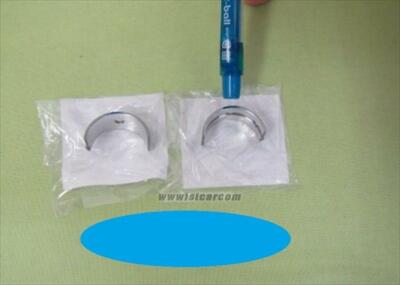 Kawasaki Gpz900r Ninja Zx900a Crankshaft Bushing Set Blue 92028