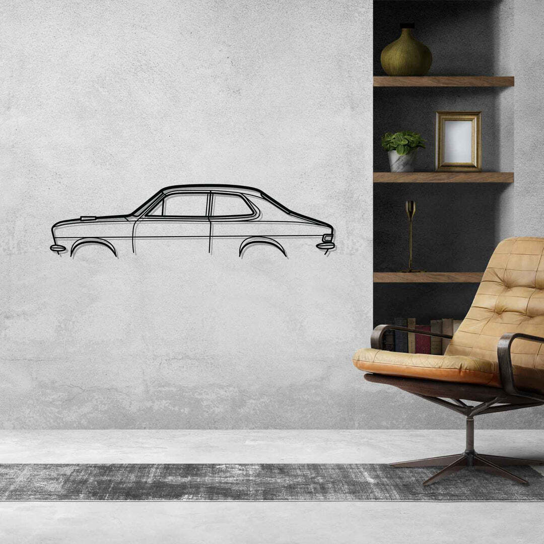 Torana Coupe 1973 Classic Acrylic Silhouette Wall Art ( Made In USA )