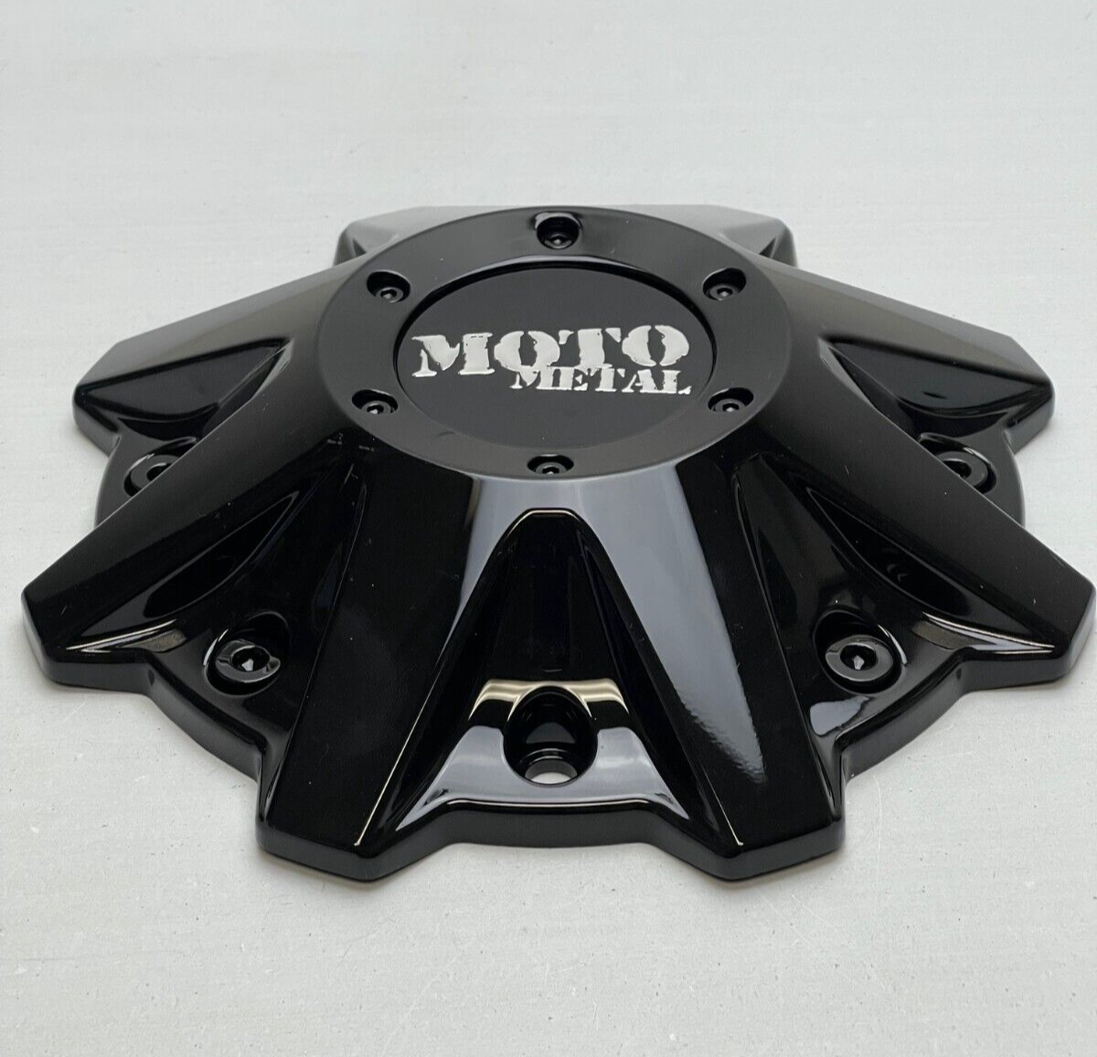 ジー1 USED Moto Metal Gloss Black Wheel Center Cap SCREWS NOT