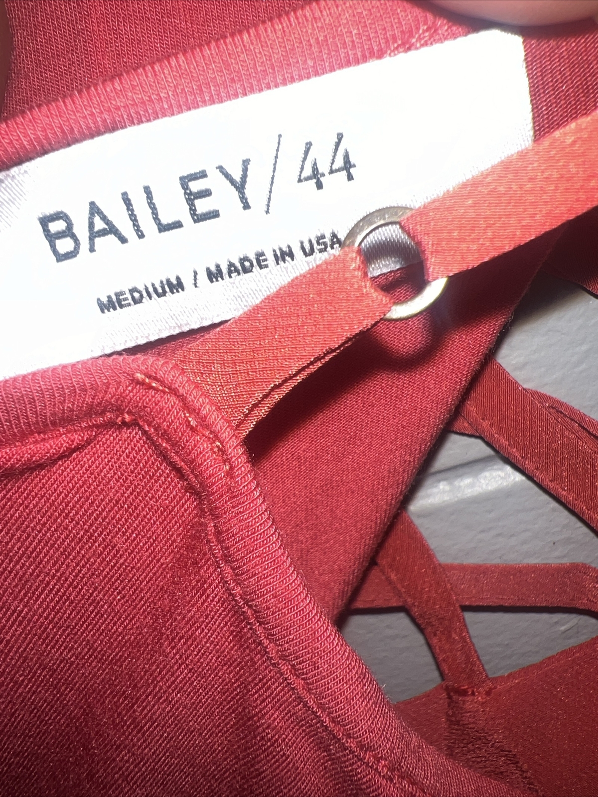 Bailey 44 Silk Front Solid Tank Cami - image 14