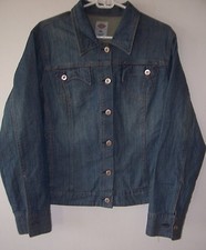 Vintage Women's Dickies Western Cut Denim Jean Rancher Jacket Xl