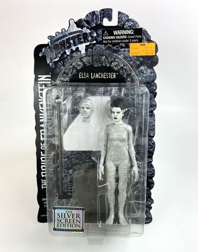 Bride Of Frankenstein Universal Monsters Silver Screen Figure New 2000 Sideshow - 第 1/2 張圖片