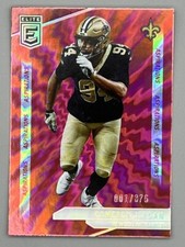 2024 Panini Donruss Elite Red Shimmer Aspirations /875 Cameron Jordan #65