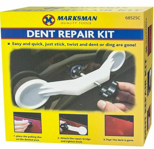 Dent Repair Kit  Paintless Dent Puller Tool with Hot Melt Glue Gun Stick
