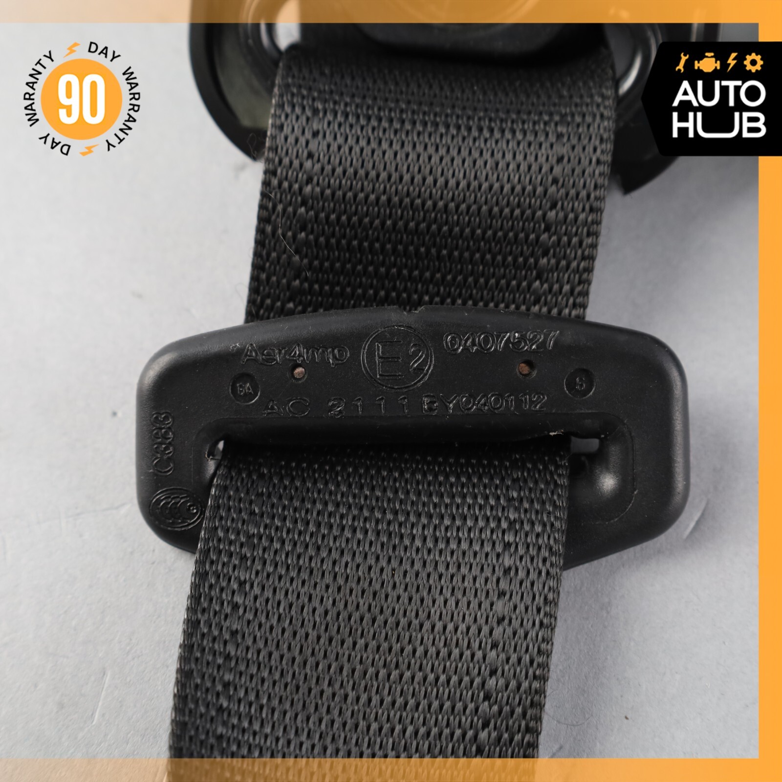 09-13 Maserati Quattroporte M139 Front Left Driver Side Seat Belt Black OEM 68k